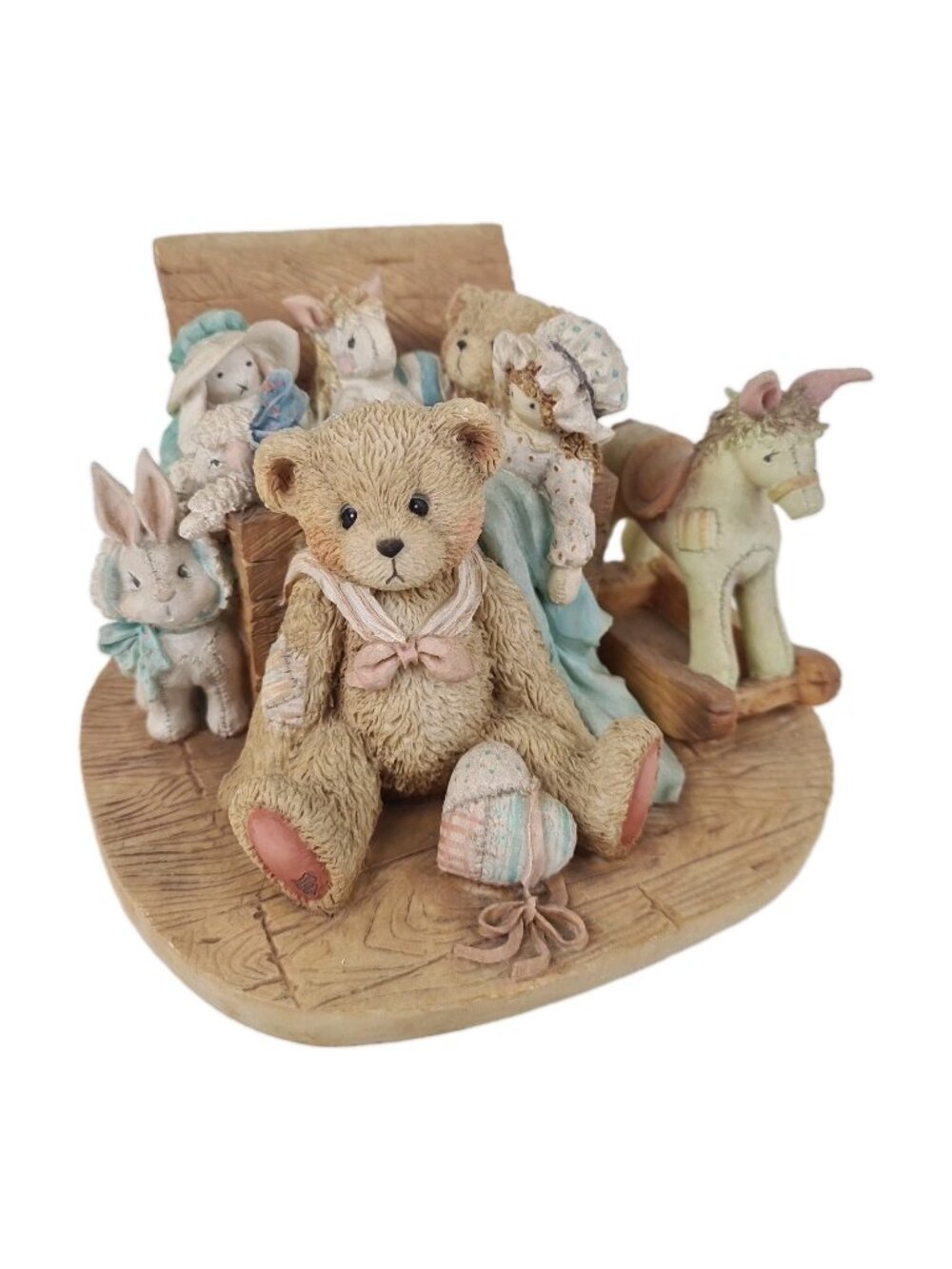 Cherished Teddies Christopher Old Friends Are The Best Friends 950483 Figure